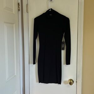 Lulu’s - Size XS - High Hopes Black Long Sleeve Bodycon Dress
